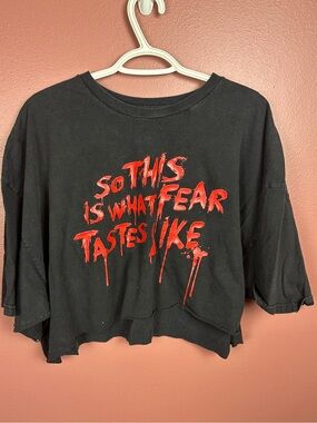 Universal Studios Halloween Horror Nights 2013 Cut Off Cropped T-Shirt XL Movies